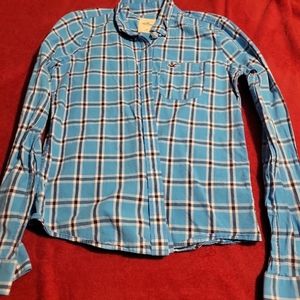kids hollister flannel